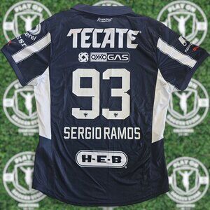 Men's Monterrey Home 24/25 Fan Version Sergio Ramos Jersey